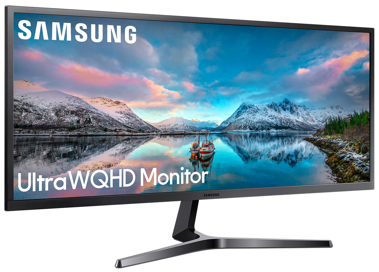 Монитор 34,1" SAMSUNG S34J550WQI VA 3440x1440 75GHz 4мс 300 кд/м2 1 2xHDMI DP LS34J550WQIXCI