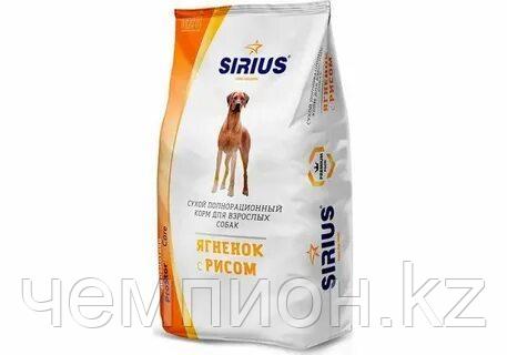 945465 SiRiuS, Сириус корм для взрослых собак, ягненок с рисом, уп. 2кг.