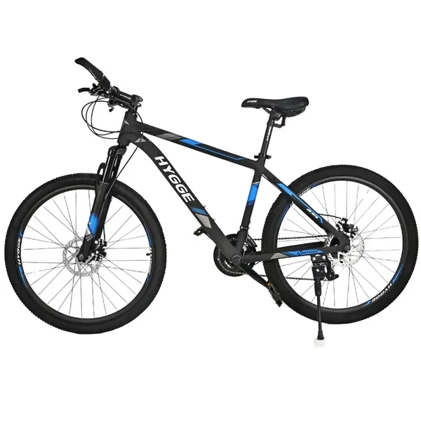 Горный велосипед HYGGE М116, 26*17, чёрно-голубой - фото 2 - id-p99105970