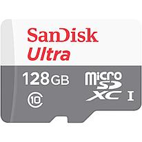 Карта памяти SanDisk Ultra microSDXC UHS-I 128Gb 100MB/s