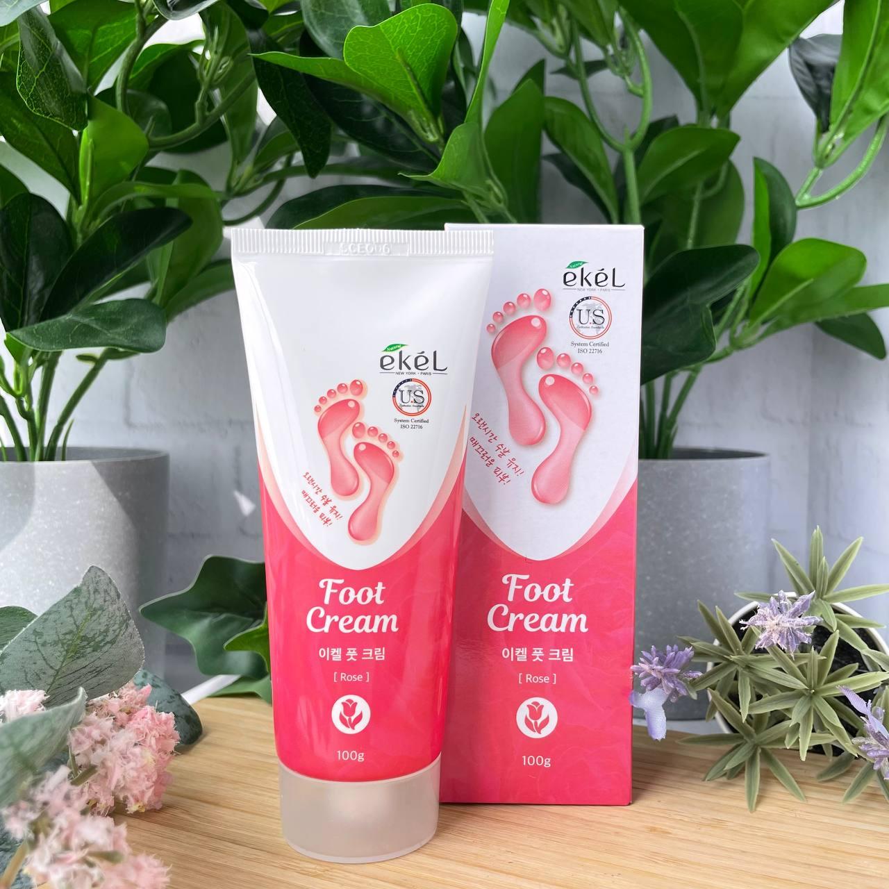 Крем для ног Ekel Foot Cream, роза