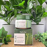 Успокаивающий крем для лица FarmStay, алоэ