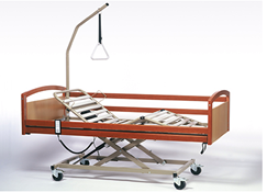 Кровать функциональная 4-х секционная электрическая (в комплекте с матрасом, дугой для подтягивания с крючками
