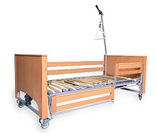 Кровать функциональная 4-х секционная электрическая (в комплекте с матрасом, дугой для подтягивания с крючками