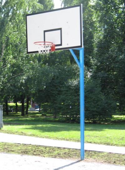 Стойка баскетбольная уличная стационарная