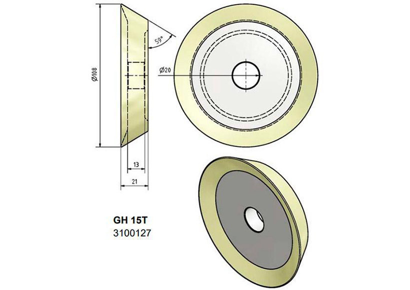 Станок для заточки сверл Optimum OPTIgrind GH 15T - фото 3 - id-p25289649