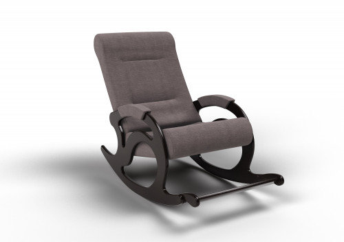 Кресло-качалка Тироль (ткань\венге) "Какао", фото 2
