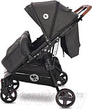 Детская коляска  для двойни Lorelli Duo Black Dots 2106, фото 4