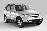 Защита порогов с алюм. площадкой Ø63мм ППК) CHEVROLET Niva 2009-2020/ LADA Niva 2020-/ LADA Niva Travel 2021-, фото 4