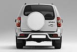 Защита заднего бампера Ø63мм "Волна" (ППК) CHEVROLET Niva 2009-2020/ LADA Niva 2020-, фото 4