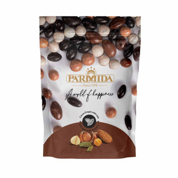 Драже шоколадное Parmida c орехами и изюмом 200 гр. - фото 2 - id-p99116189