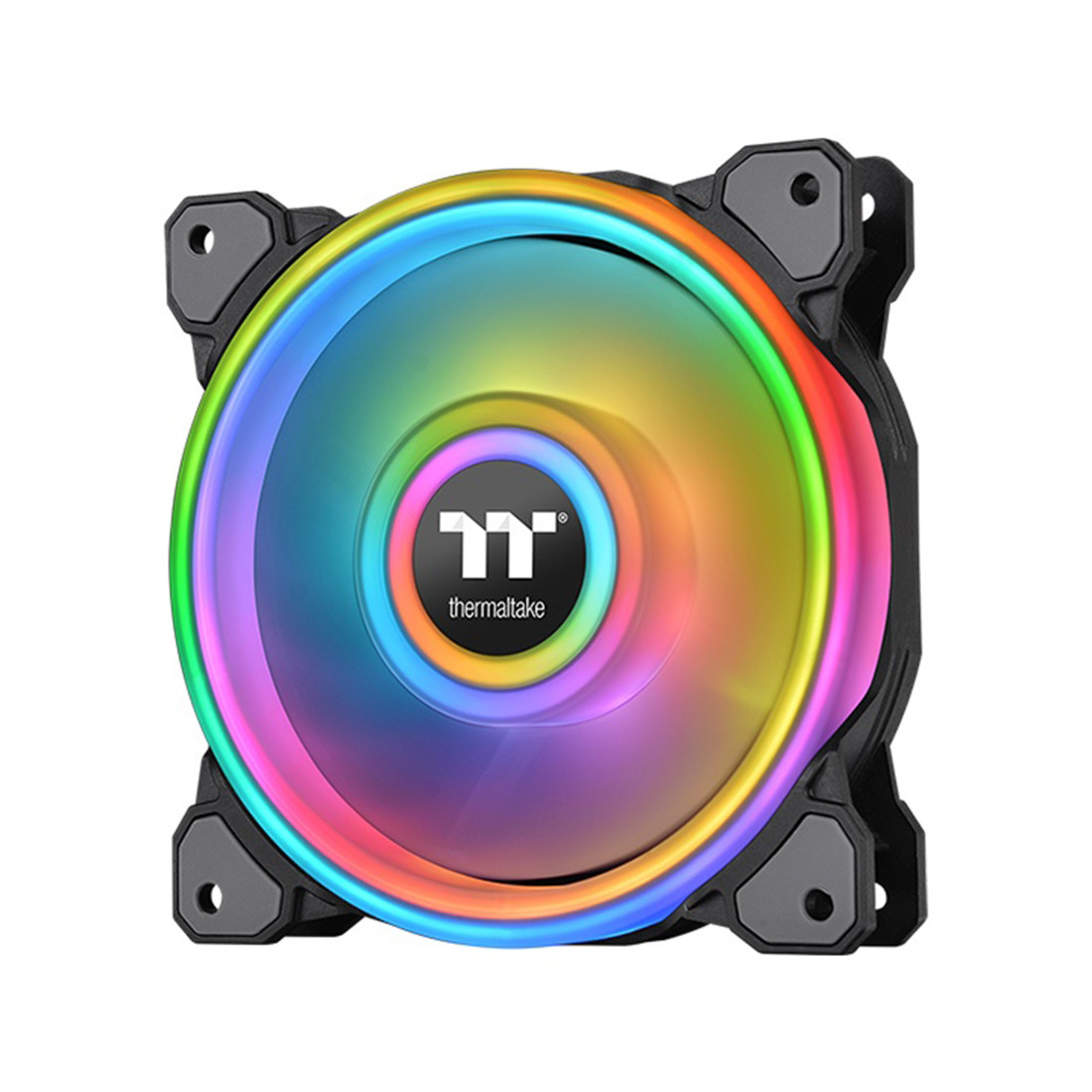 Кулер для компьютерного корпуса Thermaltake  Riing Quad 12 RGB  CL-F088-PL12SW-C