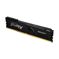 Модуль памяти  Kingston  FURY Beast KF432C16BB/8  DDR4  8GB  DIMM   Чёрный