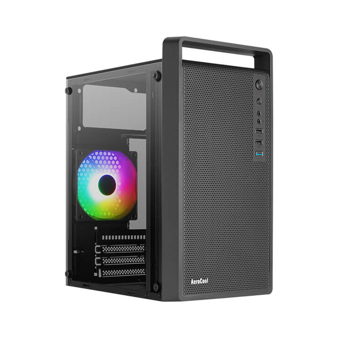 Компьютерный корпус Aerocool CS-109-G-WT-v1