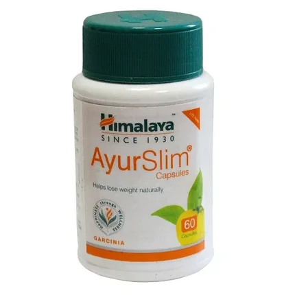 АюрСлим (Ayurslim) для похудения Himalaya, 60 капсул, фото 2