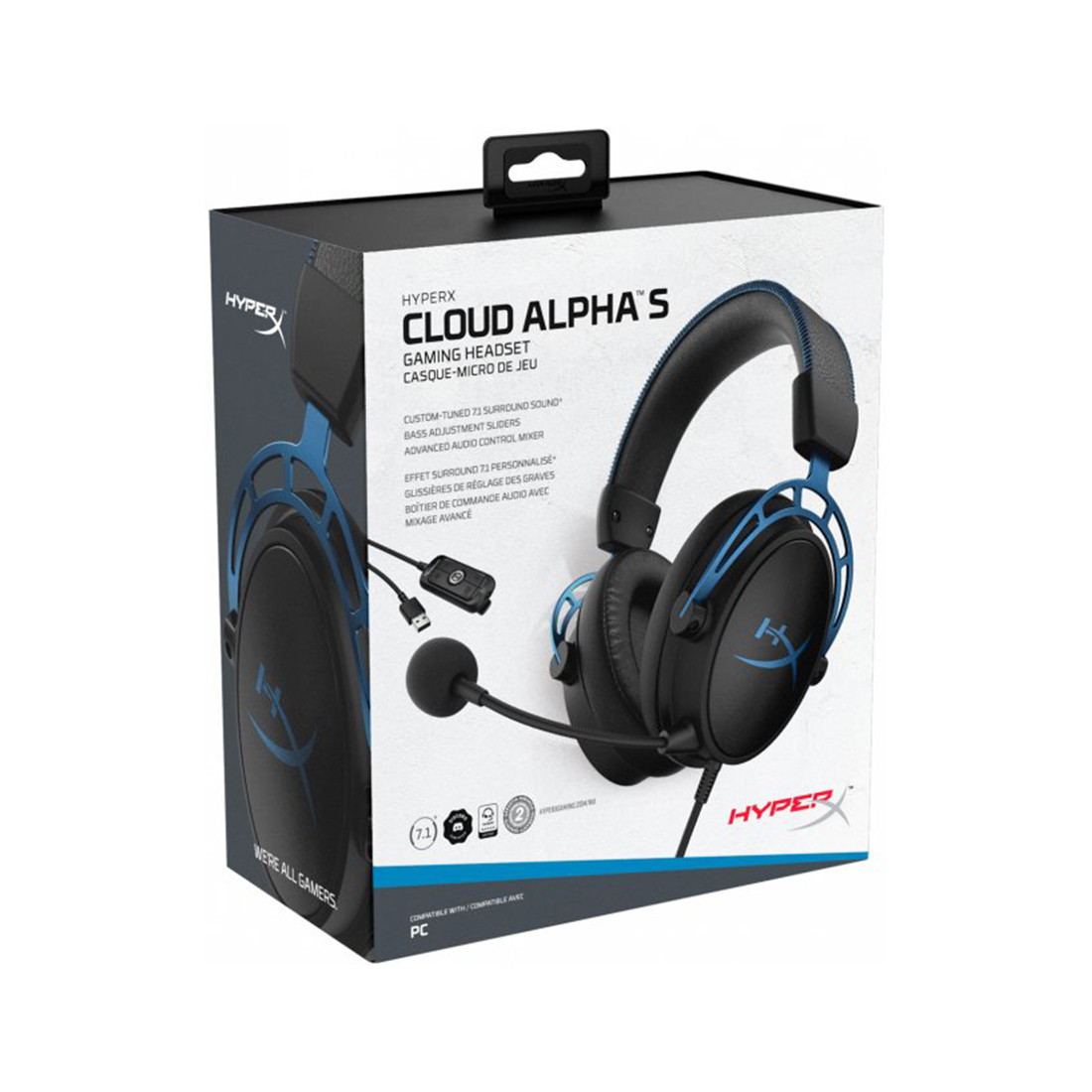 Гарнитура HyperX Cloud Alpha S 4P5L3AA - фото 2 - id-p99124577