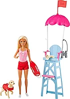 Barbie «Профессии» Барби Пляжный спасатель GTX69