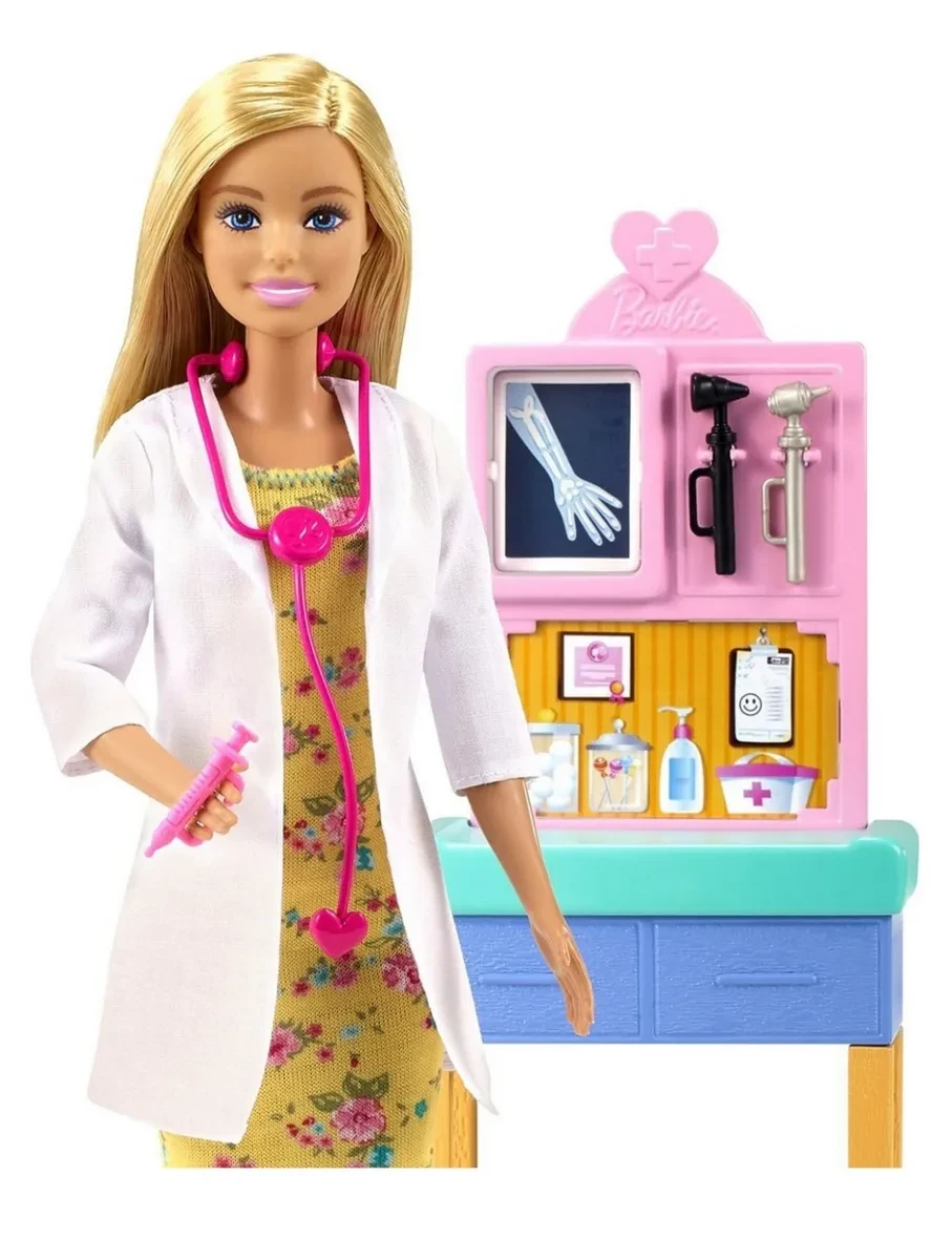 Barbie «Профессии» Барби Педиатр GTN51 - фото 1 - id-p99103795