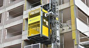 Мачтовый грузопассажирский строительный подъемник/лифт MKS ACROBAT 2000