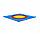 Ковер борцовский трехцветный 10х10м соревновательный, маты НПЭ толщина 5 см., фото 2