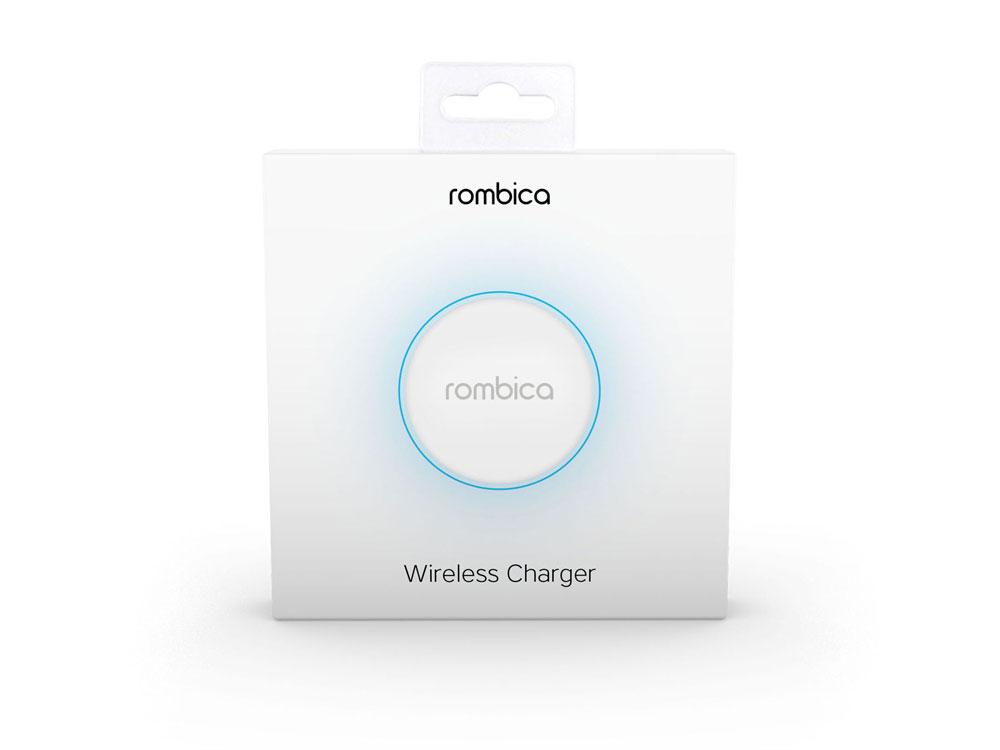 Беспроводное зарядное устройство Rombica NEO Core Quick c быстрой зарядкой, белый (с лого) - фото 4 - id-p99141551