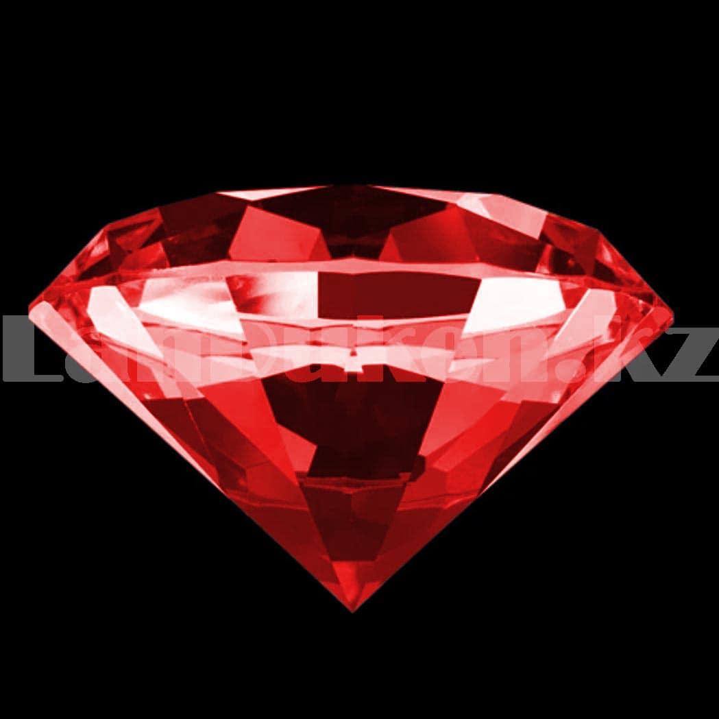 Сувенир кристалл из камня красный 40 гр