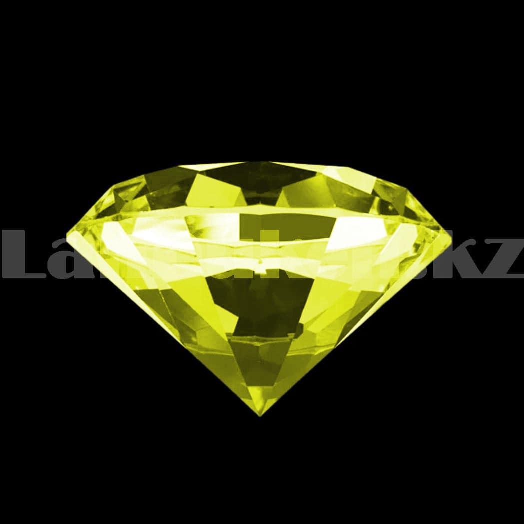 Сувенир Кристалл  из стекла желтый 20 гр