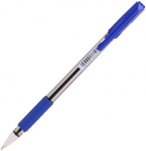 Ручка шариковая 1мм Deli Q01730 Arrow синяя - фото 1 - id-p99103559