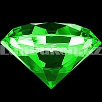 Сувенир из камня, сувенир кристалл зеленый 70 гр