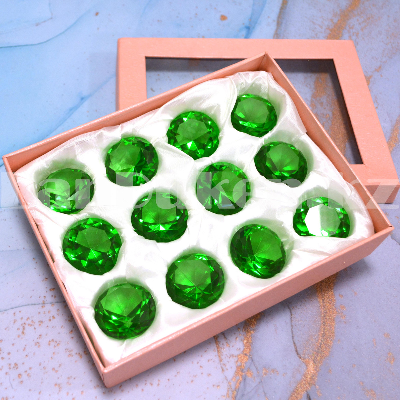 Сувенир из камня, сувенир кристалл зеленый 70 гр - фото 3 - id-p56473715