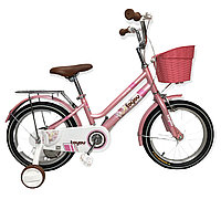 Велосипед ToYou розовый оригинал детский с холостым ходом 16 размер (533-16)