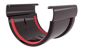 Соединитель желоба 135 мм Коричневый Grand Line