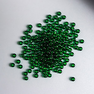 Бисер Preciosa, прозрачный темно-зеленый, 5г, 10/0 (50060) - фото 1 - id-p99132292