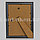 Рамка для фото и документов А4 с подставкой золотистая с рельефным узором, фото 4