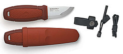 Нож MORAKNIV ELDRIS RED KIT (паракорд + огниво в комплекте)