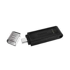 USB-накопитель Kingston DT70/64GB 64GB Type-C Чёрный