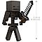 Minecraft Портал Фигурка Майнкрафт Скелет-Иссушитель с аксессуарами, 7 см., фото 7
