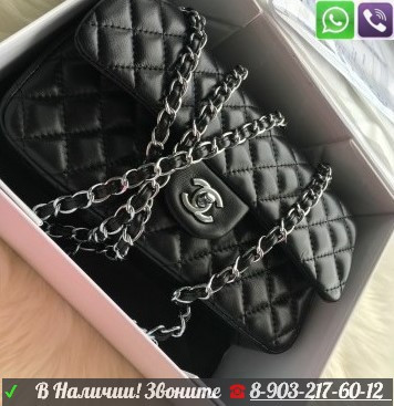 Черная Chanel 2.55 - фото 10