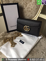 Сумка Gucci Marmont chain Gucci Плоский Клатч