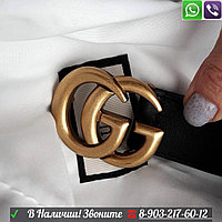 Ремень Gucci Marmont GG с камнями Gucci