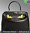 Черная Сумка Fendi Peekaboo Фенди Пикабу Monster, фото 10