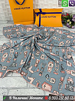 Шелковый Платок Louis Vuitton Луи Витон С замочками