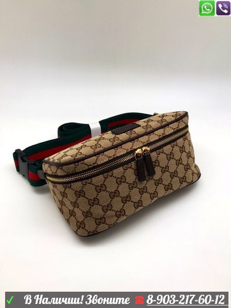 Поясная сумка Gucci Logo - фото 10 - id-p99201455