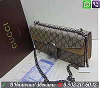 Сумка Dionysus GG Гучи Supreme Gucci Замшевая Gucci