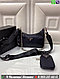 Тканевая сумка Prada с кошельком на ремне, фото 4