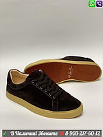 Кеды Loro Piana мужские замшевые