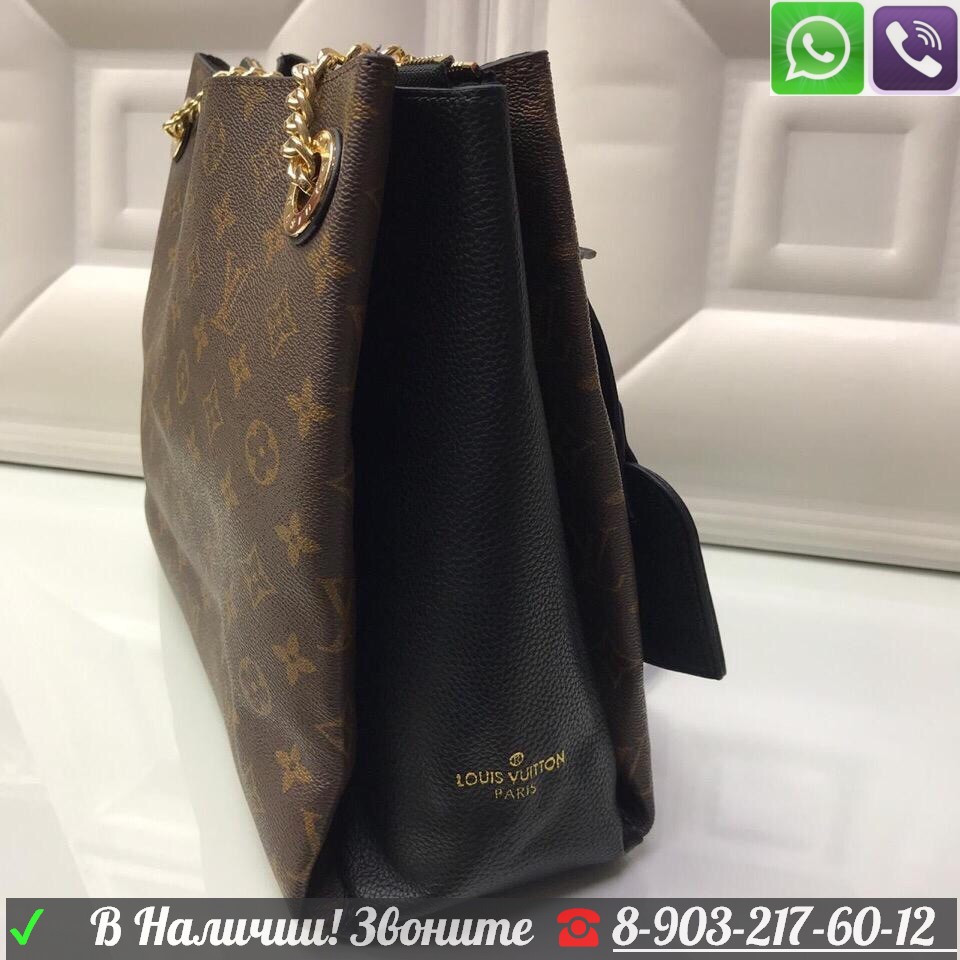 Сумка Louis vuitton Surene MM на цепочках - фото 2 - id-p99198705