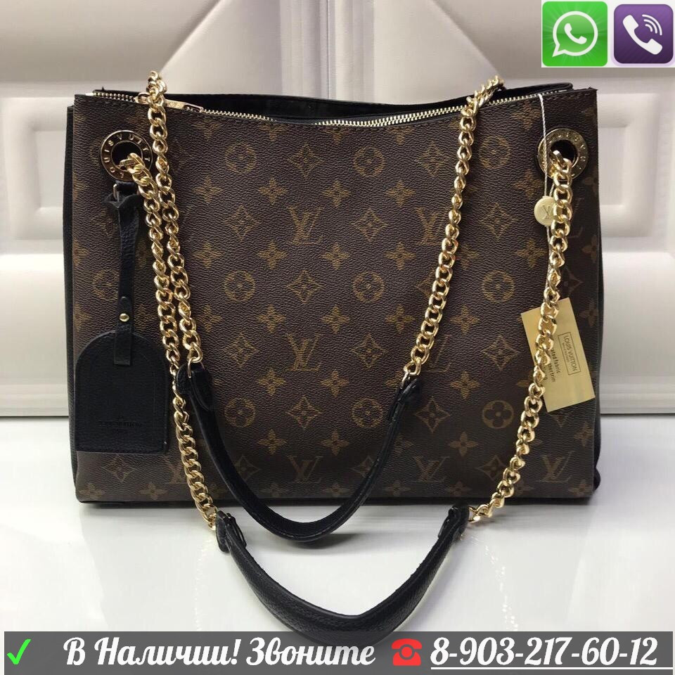 Сумка Louis vuitton Surene MM на цепочках - фото 9 - id-p99198705