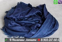 Шарф Синий Louis Vuitton Шаль Палантин Луи Виттон