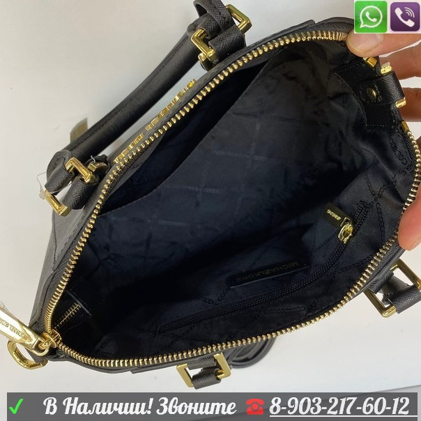 Сумка полукруглая Michael Kors саквояж Майкл Корс Красный - фото 5 - id-p99207243